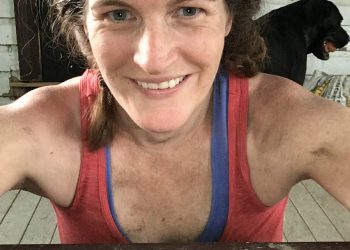 Tired arms, dirty face and a happy heart